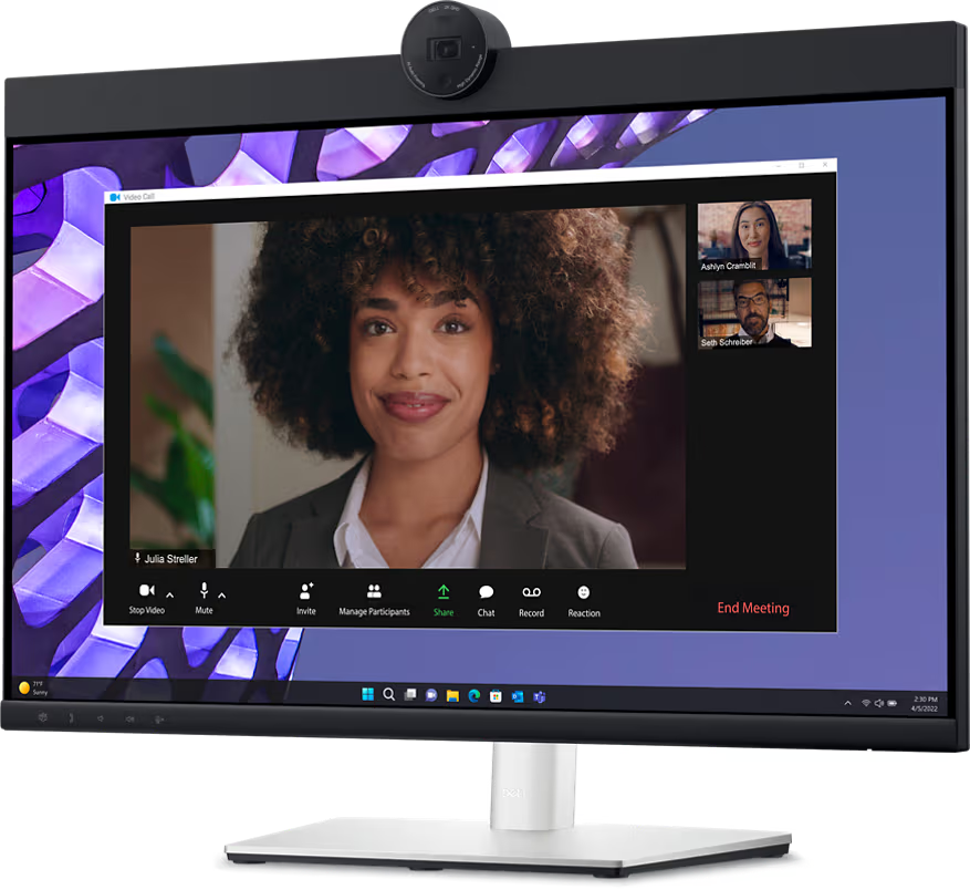 Dell 27 Video Conferencing Monitor - P2724DEB,  68.47cm (27.0"),  1x HDMI, 2x D