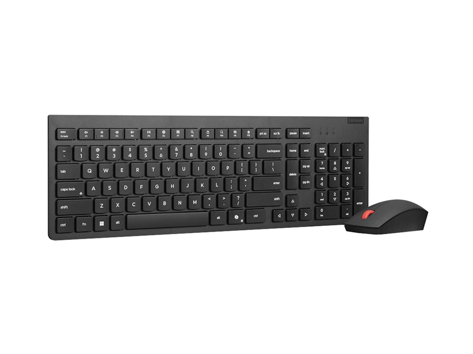 Lenovo Essential Wireless Combo Keyboard & Mouse Gen2 Black Reliable 2.4GHz wire