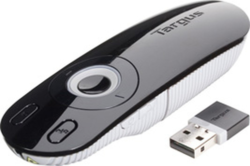 Targus Wireless Presenter With Laser Pointer, lear & intuitive layout, 2.4 GHz w