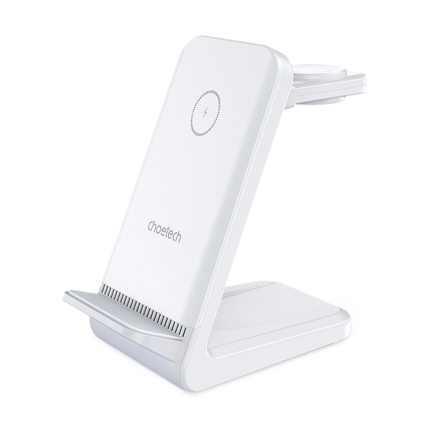 Choetech Fast Wireless 4 In 1 Magnetic Charging Stand T608-F 15W - White. Charge