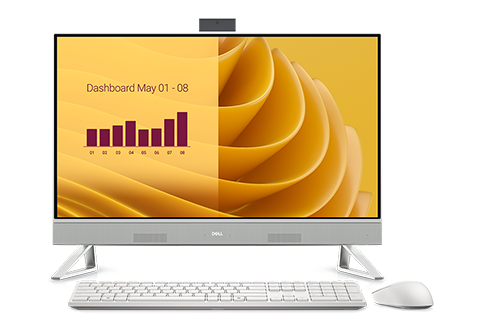 Dell 24 AIO EC27250: Intel Core 7-150U (12MB cache, up to 5.4 GHz), 27.0" FHD(19