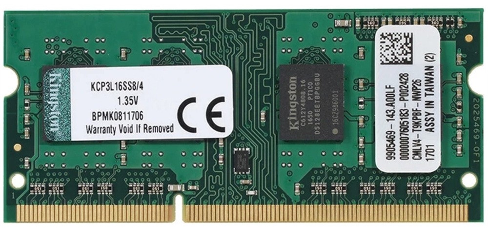 Kingston 4GB 1600Mhz Low Voltage SODIMM