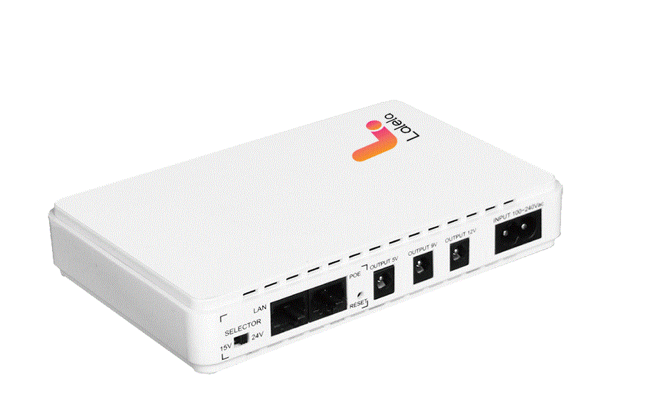 Lalela R1800 Wi-Fi UPS for Router and ONT, Capacity 32,000mWh, Input voltage 100