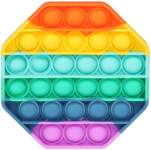 Sceedo Pop It Bubble Octagon Fidget – Rainbow No Packaging (3 (3 (3 (3 (3 (3 (3 (3 (3 (3 (3 (3 (3 (3 (3 (3 (3 (3 (3 (3 pack by Valotronics)