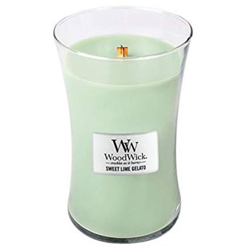 Woodwick Sweet Lime Gelato Large Jar