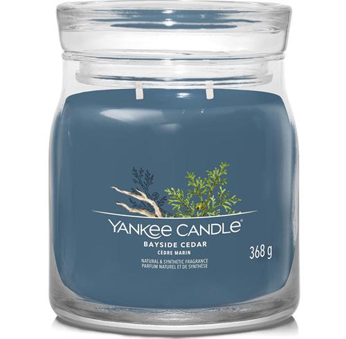 Yankee Candle Signature Collection Bayside Cedar Medium Jar
