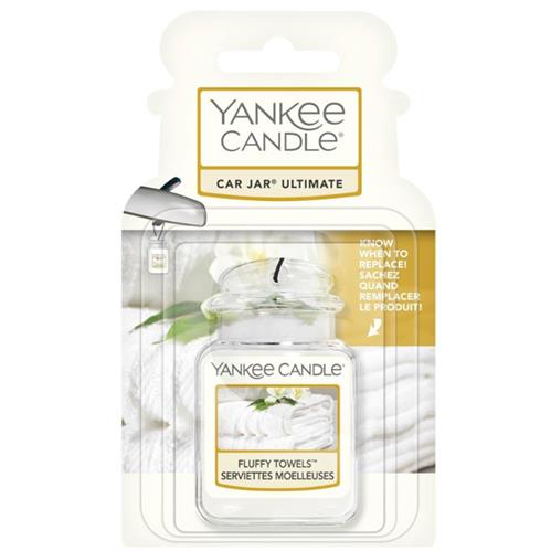Yankee Candle Fluffy Towels Car Jar Retail Box No warranty