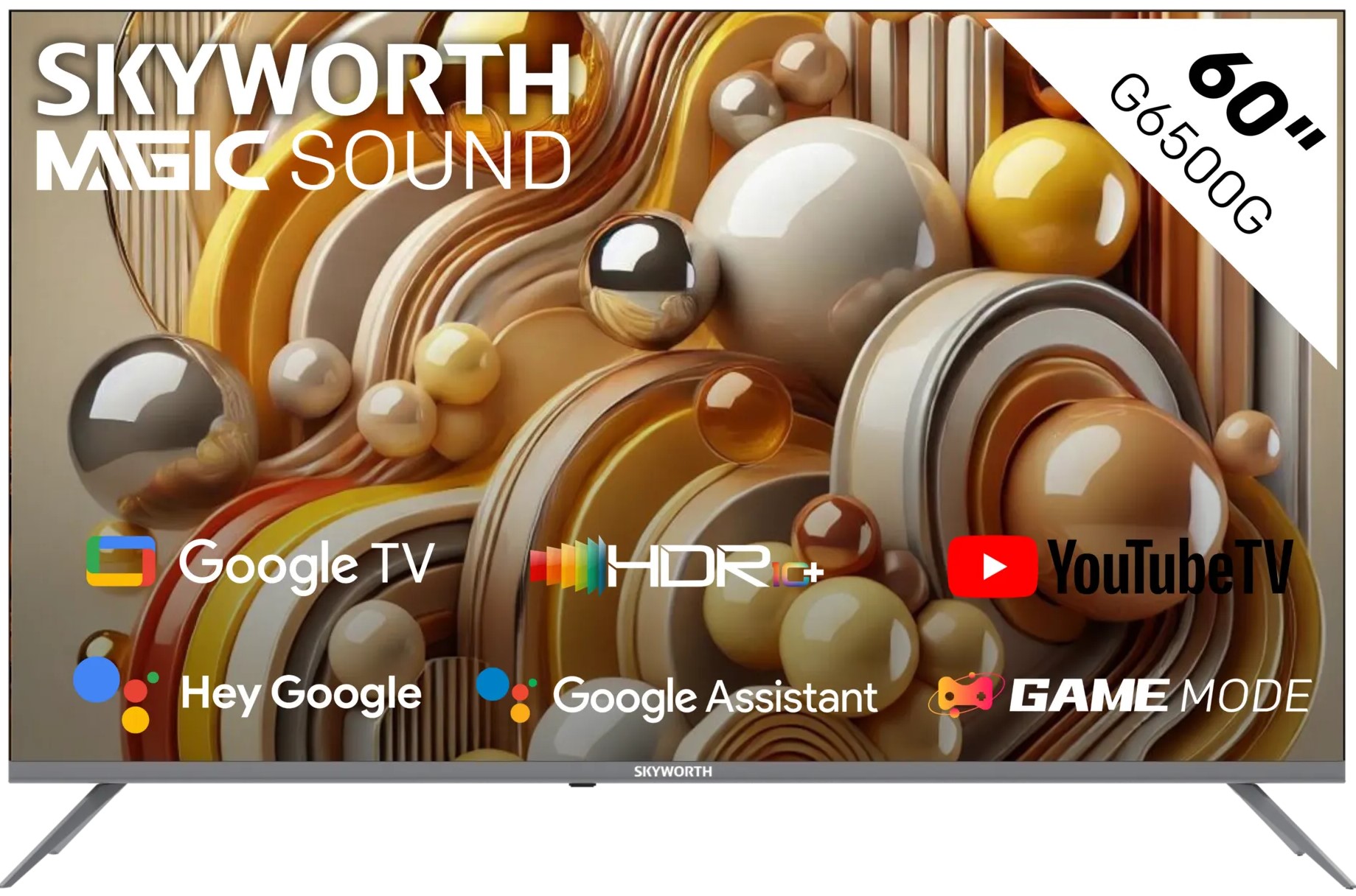 Skyworth 60 inch UHD Google LED TV