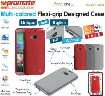 Promate Akton-M8 Multi-colored flexi-grip designed