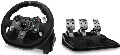 Logitech G920 Driving Force Racing Steering Wheel for Xbox One and PC
