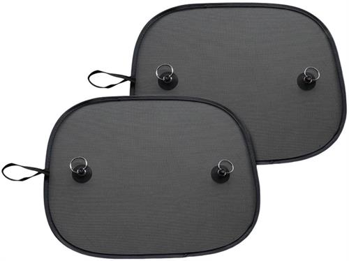Autoworx 2 Piece Side Window Sun Screen Mesh (2 pack by Valotronics)