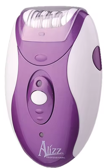 Alizz Professional Ladies Epilator - Purple &amp; White