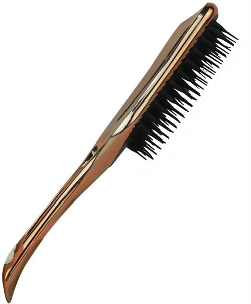 Prescott Wet Detangling Hairbrush Rose Gold Colour (3 pack by Valotronics)