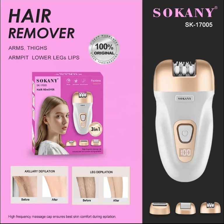 Sokany SK17005 Hair Remover 3 In 1