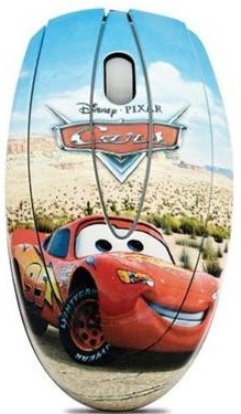 Disney Cars Optical USB Mouse , Retail Packaged , (2 pack by Valotronics)