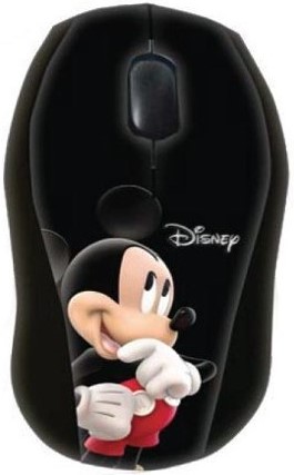 Disney Mickey Optical USB Mouse , Retail Packaged , (2 pack by Valotronics)