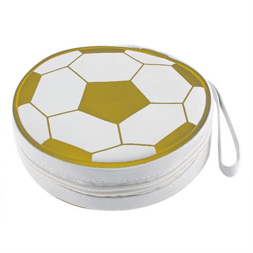 Ebox 24pcs Cd Holder Black &amp; Yellow Socc (5 pack by Valotronics)