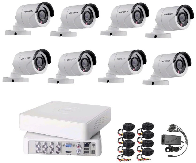 HikVision 8 Ch Turbo HD Kit