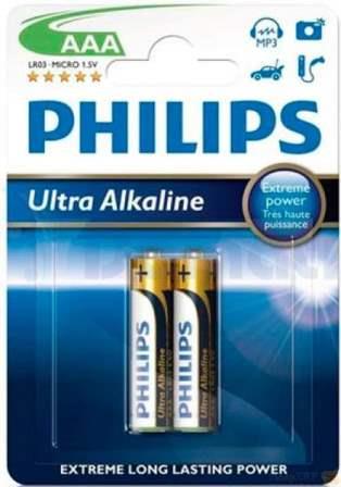 Philips Extreme Power 2 x AAA Size (3 pack by Valotronics)
