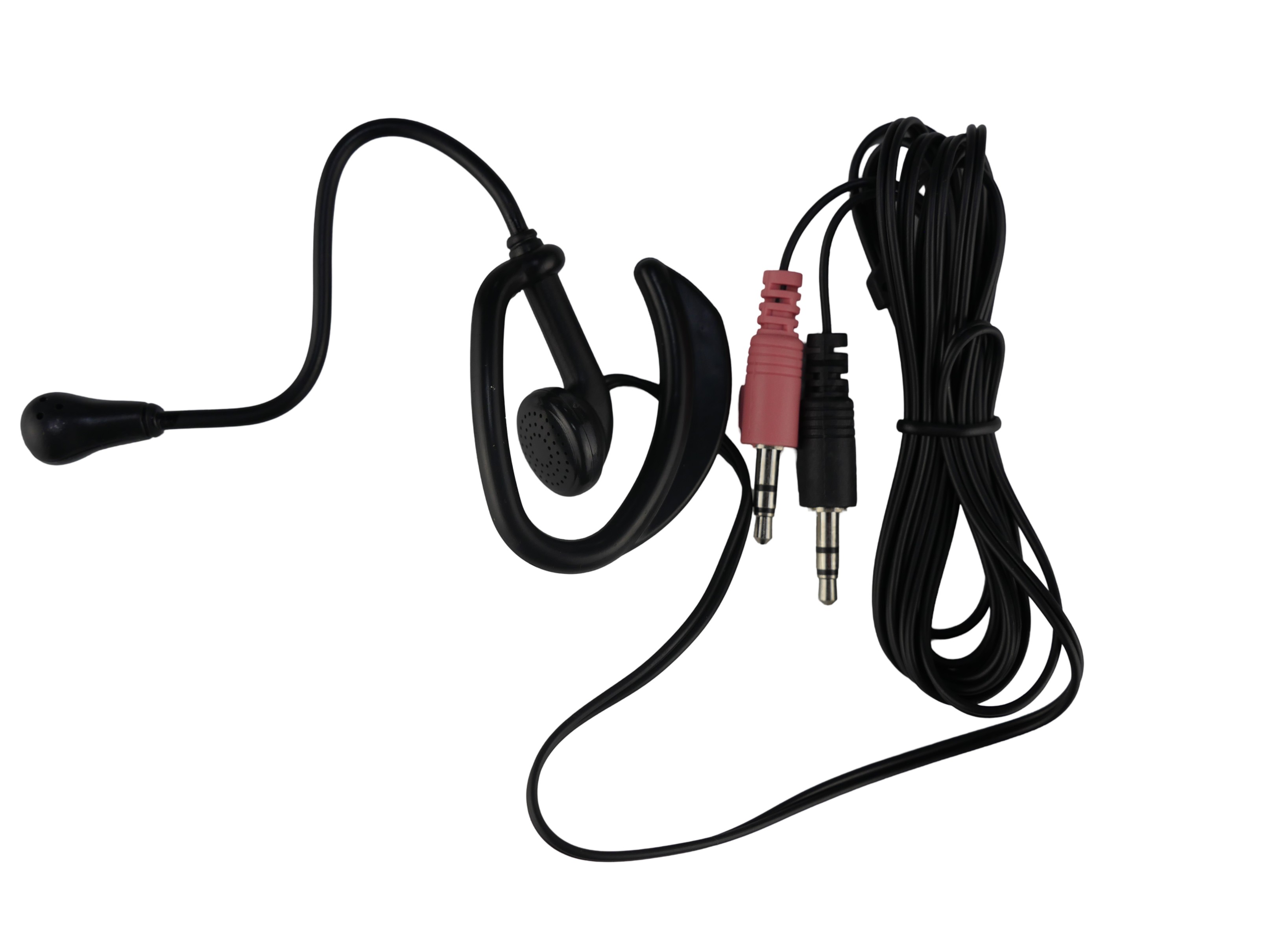 UNIQUE EARPHONE SINGLE WITH MIC (5 pack by Valotronics)