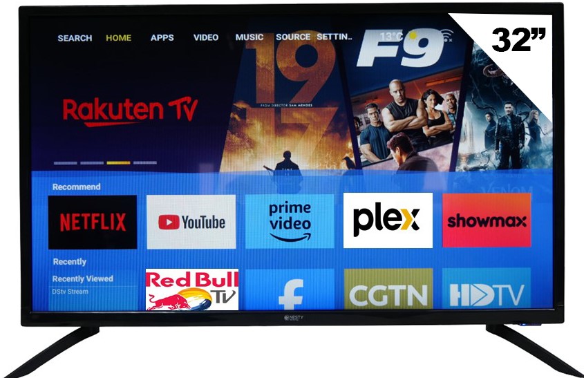 Nesty 32 Inch High Definition Ready Netflix Smart TV With Android Operating System