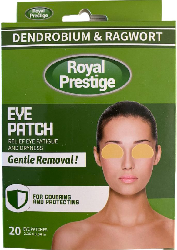 Royal Prestige Dendrobium and Ragwort Eye Patch (3 pack by Valotronics)