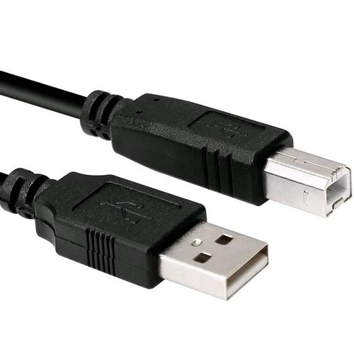 UniQue 3m USB 2.0 A male to USB 2.0 B male Printer Cable (3 pack by Valotronics)