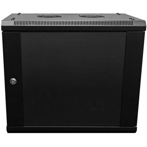 NetiX 19" 9U 600X450 Fixed Wall Mount Server Cabinet