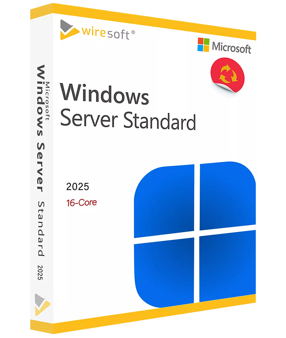 Windows Server 2025,Standard, ROK,16CORE (for Dist