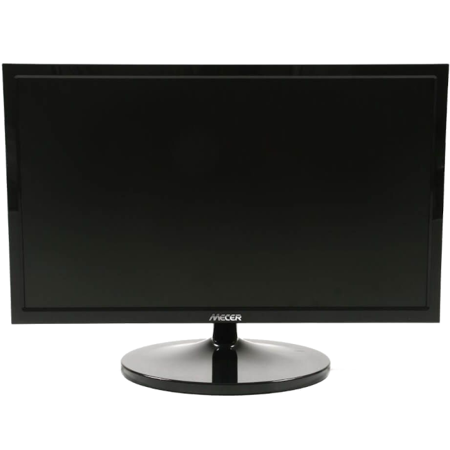 MECER 19.5'' LED MONITOR WITH VGA+HDMI PORT - BLACK (excludes Dedicated Power Co