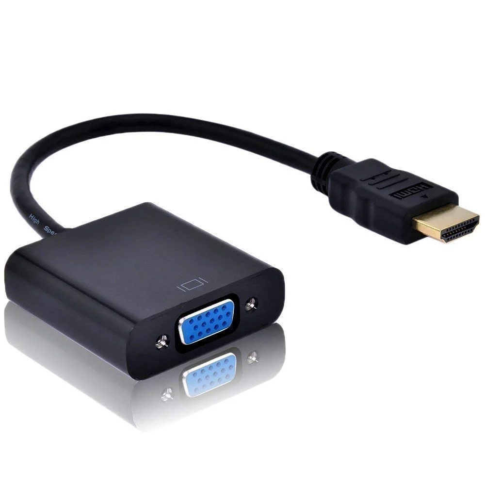 HDMI TO VGA ADAPTOR W/AUDIO