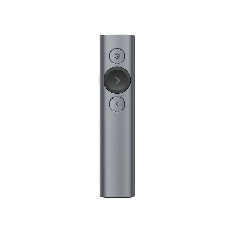Logitech Spotlight - Bluetooth Presentation Remote - Slate - Customization App