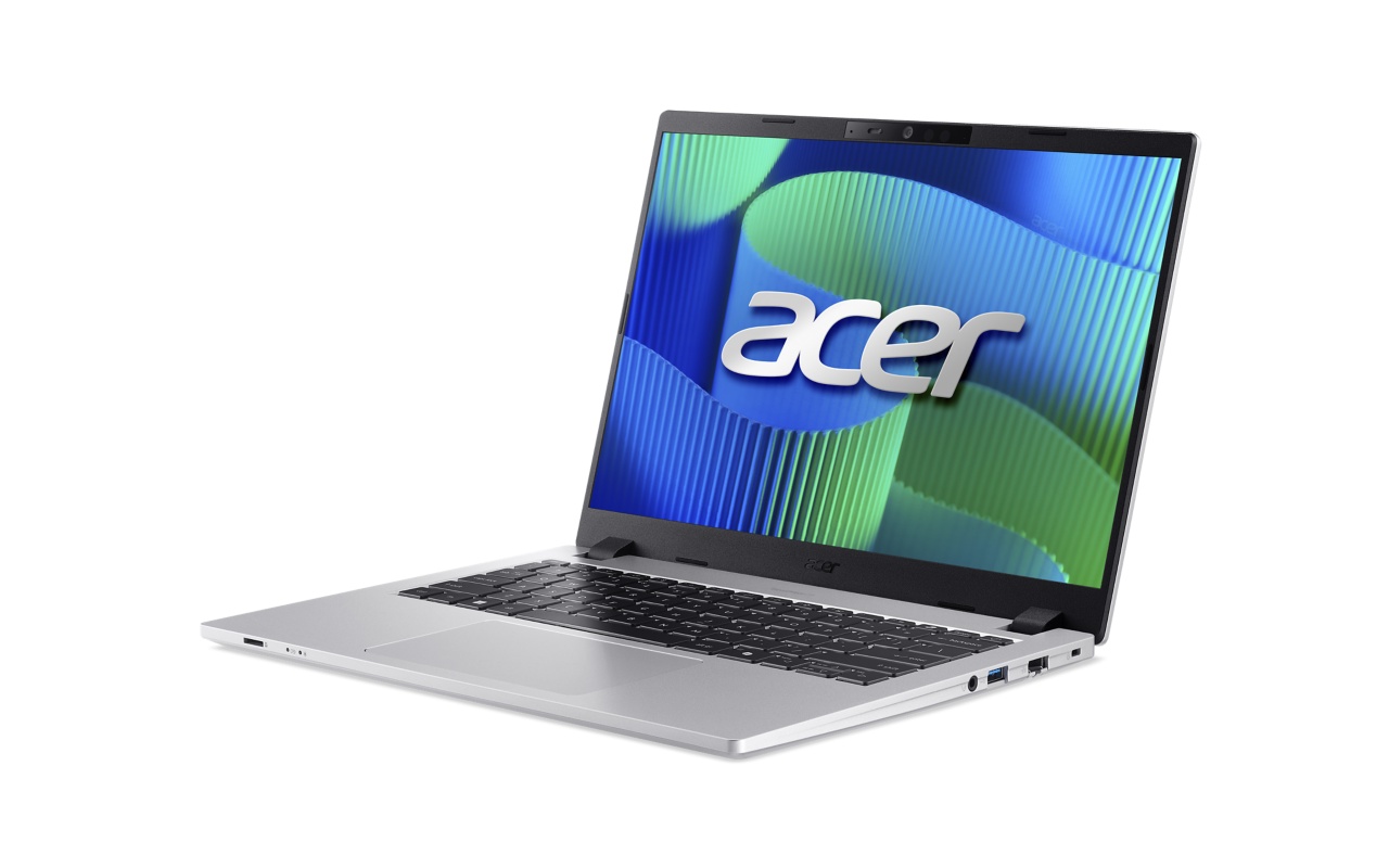 Acer TMP214-56-G2-TCO-563X 14" WUXGA IPS Intel Core Ultra 5 processor 225U 16 GB DDR5 1024GB PCIe NVMe SSD WIFI6E+BT FPR FHD IR Camera Micro SD card reader 53Wh Li-ion battery 65W TypeC adapter Windows 11 Pro 3 Years On Site Warranty