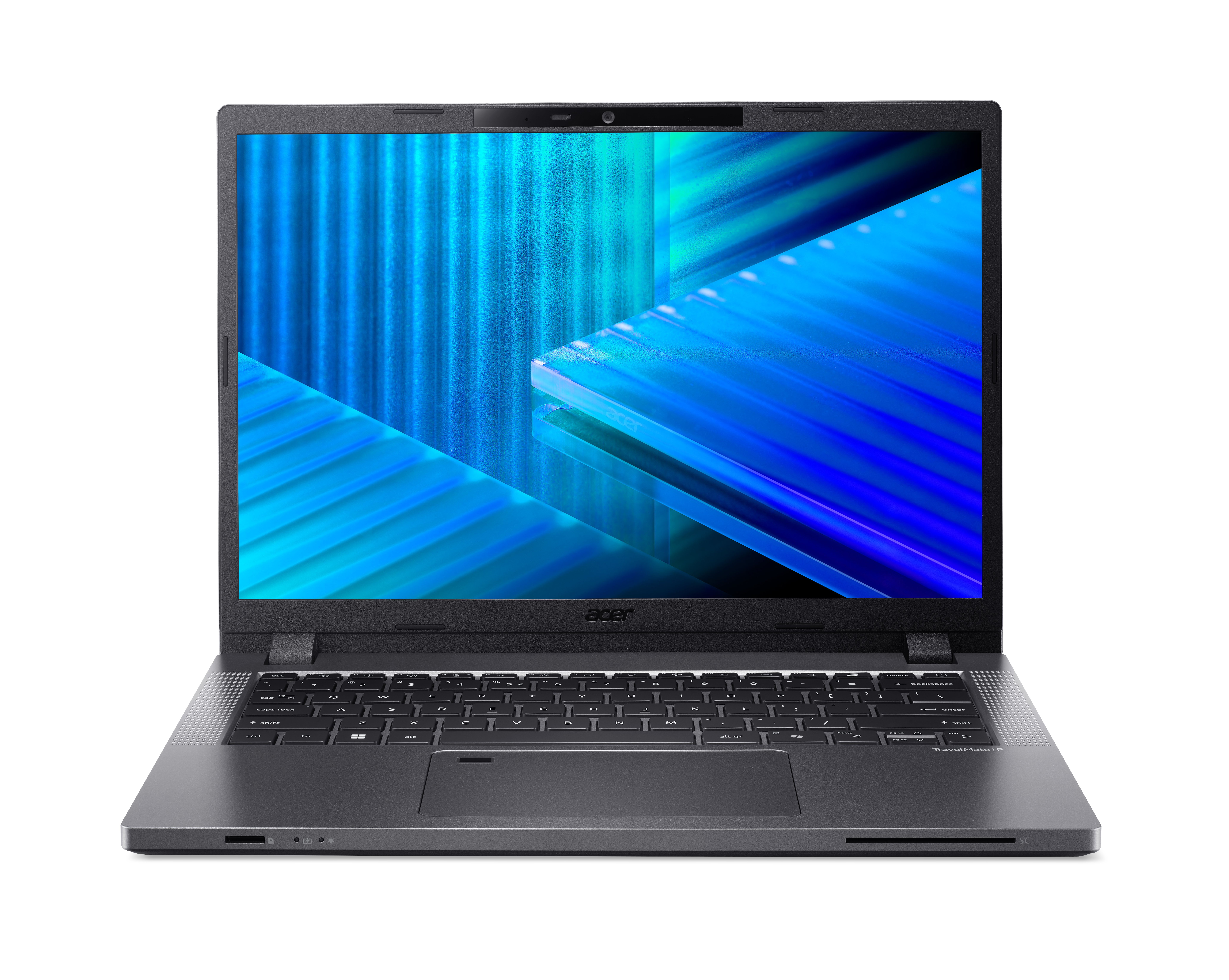 Acer TravelMate TMP214-75-G3-TCO-77ZF 14" WUXGA IPS SlimBezel Intel Core Ultra 7 processor 155H 16 GB DDR5 Memory 1024GB PCIe NVMe SSD SD card reader WIFI6E+BT 2x2 AX+BT 6E FHD IR camera FPR BackLit KB 53Wh Li-ion battery 65W TypeC adapter Windows 11 PRO 