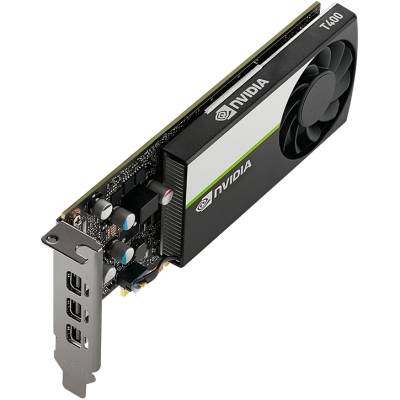 PNY NVIDIA QUADRO T400 PCI-Express 3.0 x16 / 4 GB GDDR6 64-bit/ 3x Mini DP 1.4 /