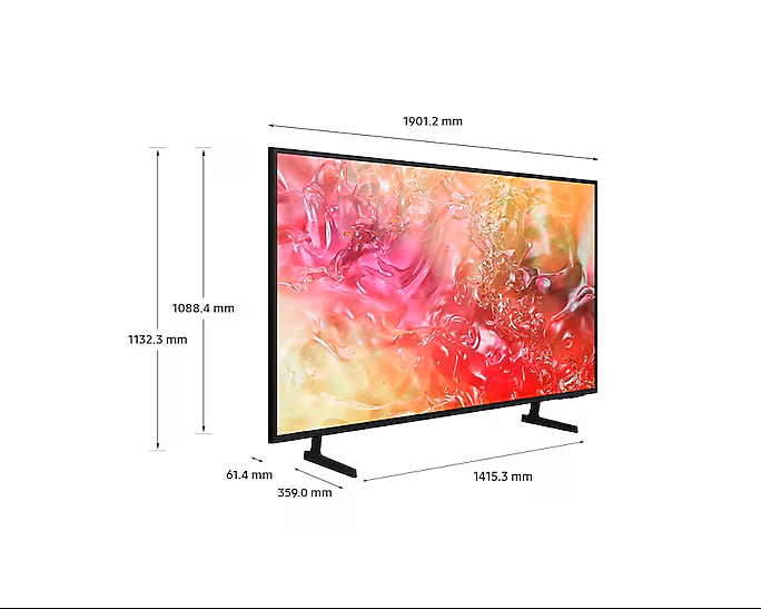 70" CRYSTAL UHD SERIES 8 SMART TV  4K UHD 3840x2160  MOTION XCELERATOR  DYNAMIC CRYSTAL COLOR  CRYSTAL PROCESSOR 4K  HDR  TIZEN OS  CONNECTSHARE MOVIE  HDMI X 3  USB X 2