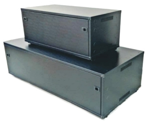 Bat Box Black - 1 x 200A - Adjustable Feet