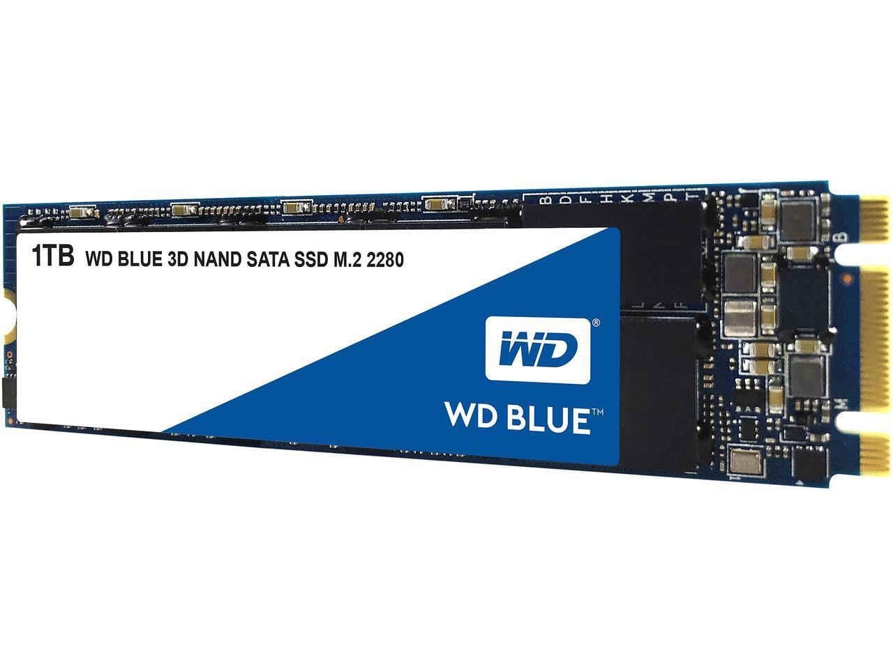 WD BLUE 1.0TB M.2 2280 SATA3 3D NAND SSD