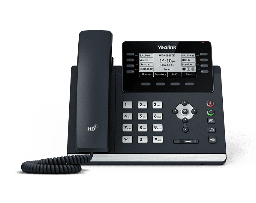 YEALINK T46U, 16-LINE GIGABIT IP PHONE