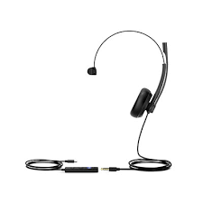 YEALINK UH34-MONO, USB WIRED HEADSET, LEATHER CUSHIONS