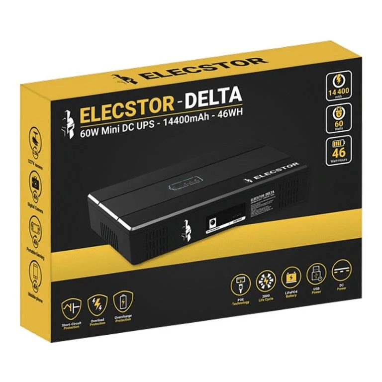 Elecstor 60W Mini UPS 14400mAh - 46WH
