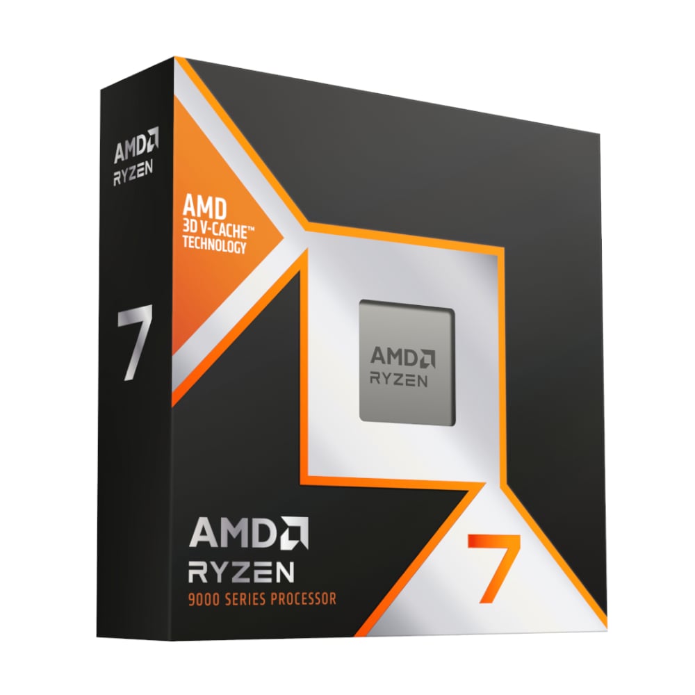 AMD am5 rYzen 7 9800X3D 8/16