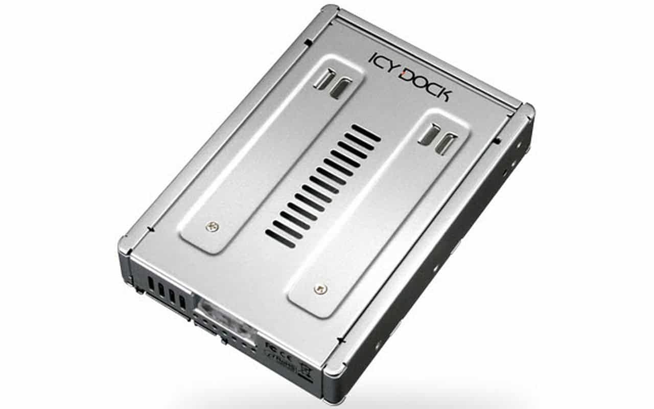 Icydock mb982SPR 2x2.5"->3.5