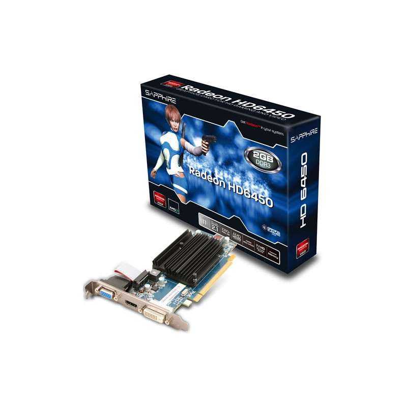 Sapphire 6450 2G D3 Silent+L