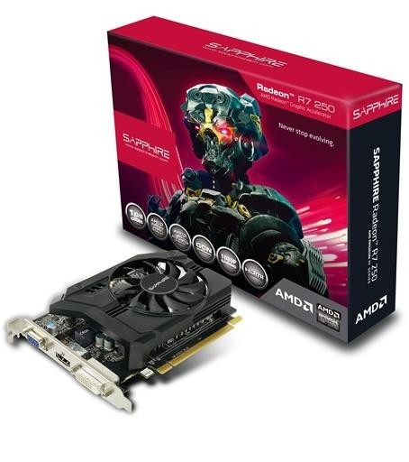 SAPPHIRE 7250 1G D5 std+Low
