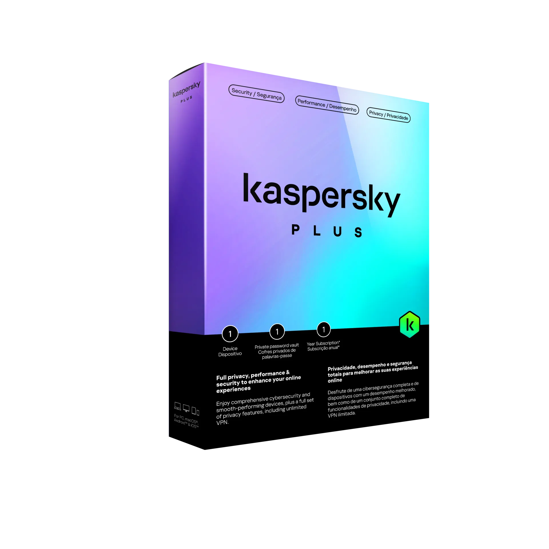 Kaspersky Plus 1 device 1y