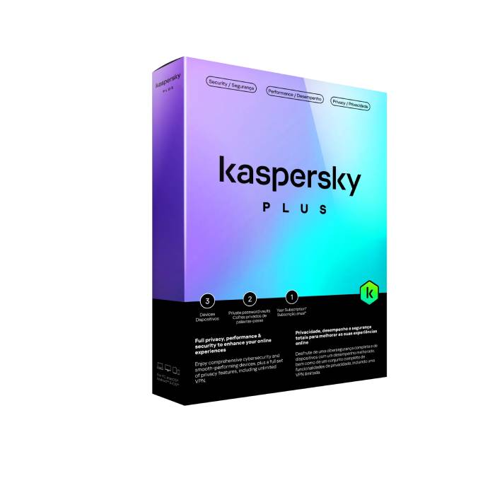 Kaspersky Plus 3 devices 1y