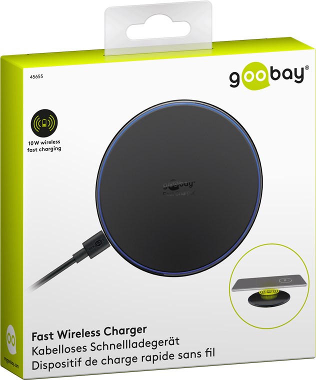 Goobay Wireless Qi 10w Quick Charger