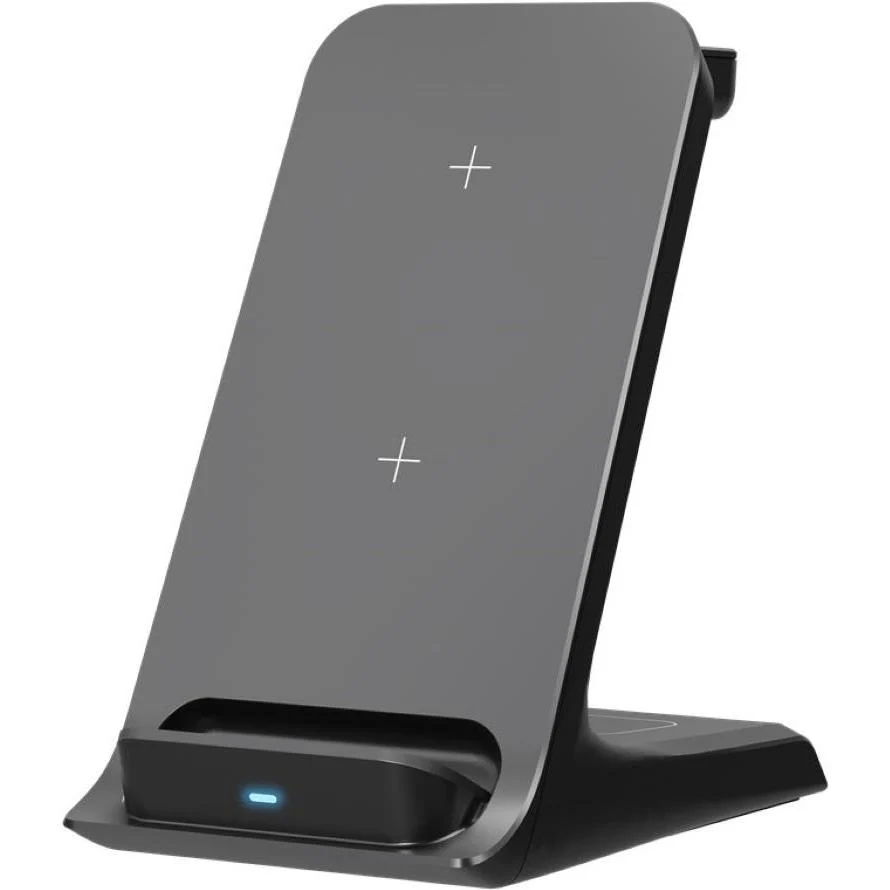 Goobay 3-in-1 Wireless Qi Charger - Black