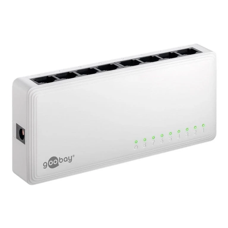 Goobay 8-Port Gigabit Ethernet Switch